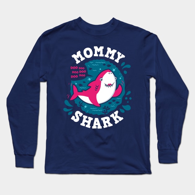 Mommy Shark Long Sleeve T-Shirt by Olipop